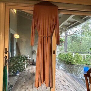 Silky Long Robe.